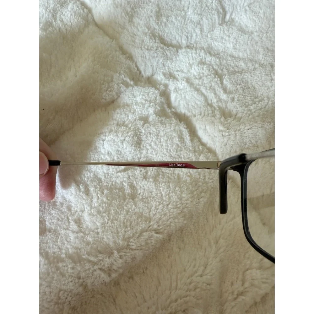 Zepplin Lite‎ Tec II Black 1.0 Reading Glasses Lightweight Thin Profile Matte